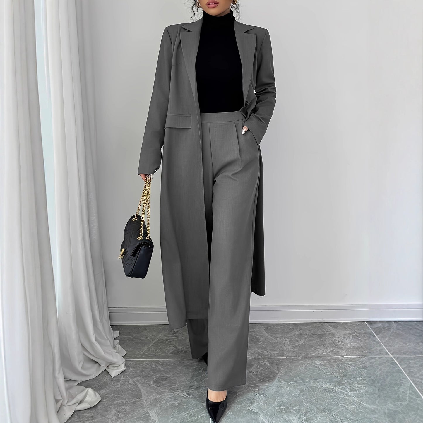 The Belgravia Suit Set – Tailored Ease, Grace in Motion