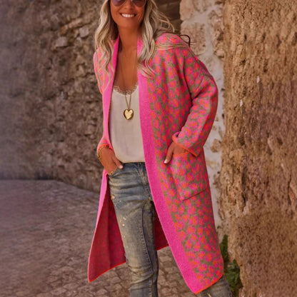 Portobello Leopard Knit Cardigan