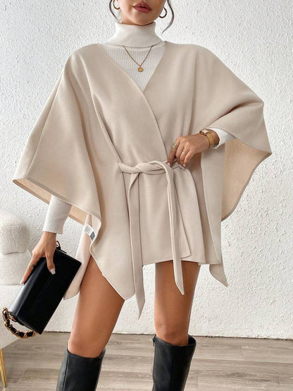 The Windsor Cloak Coat – Sculpted Warmth, Timeless Grace