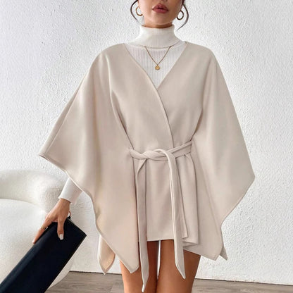 The Windsor Cloak Coat – Sculpted Warmth, Timeless Grace