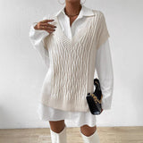 The Somerset Knit Vest – Gentle Layers, Effortless Warmth