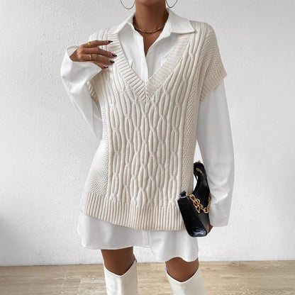 The Somerset Knit Vest – Gentle Layers, Effortless Warmth