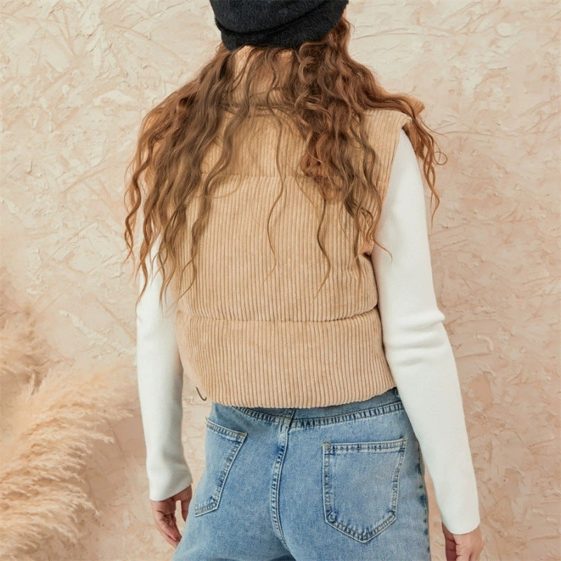 The Camden Puffer Vest – Effortless Warmth, City Ease